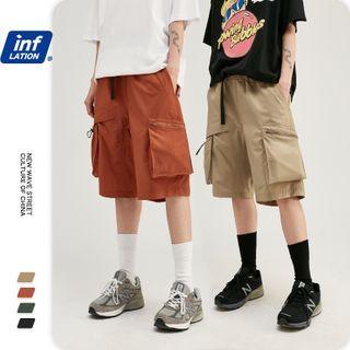 Unisex Loose-fit Cargo Shorts