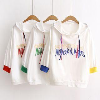 Letter Long-sleeve Hoodie