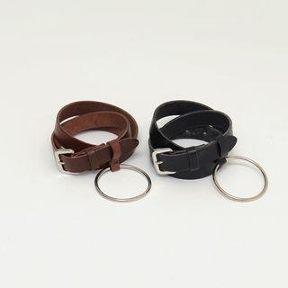 Hoop Genuine-leather Belt
