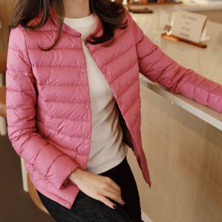 Crew-neck Duck Down Padded Jacket