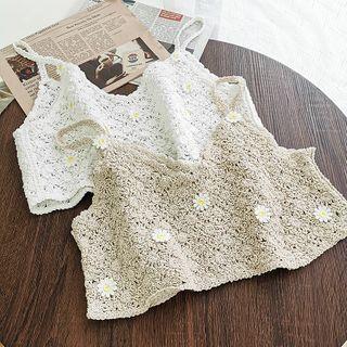 Daisy Knit Camisole Top