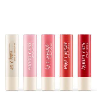 Happy Bath - Energy Lip Bar (5 Colors) Plum & Blueberry