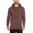 Sports Plain Hooded Pullover
