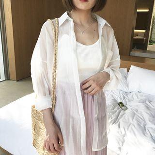 Plain Sheer Jacket