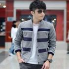 Panel Buttoned Jacket