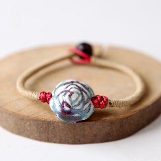 Bead Cord Bracelet As Shown In Figure - One Size