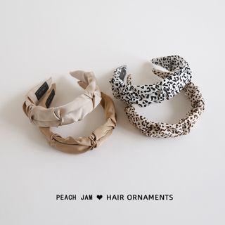 Shirred Fabric Headband (various Designs)