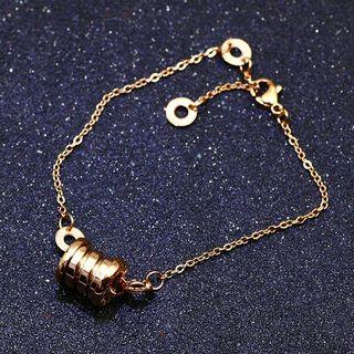 Letter Embossed Bracelet