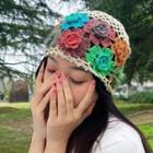 Flower Crochet Hat