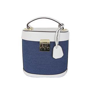Bucket Shoulder Bag With Tag