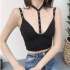Choker Cropped Camisole Top