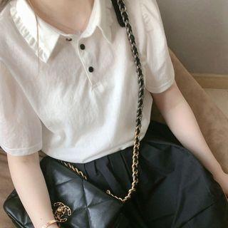 Polo Short-sleeve Plain T-shirt