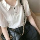 Polo Short-sleeve Plain T-shirt