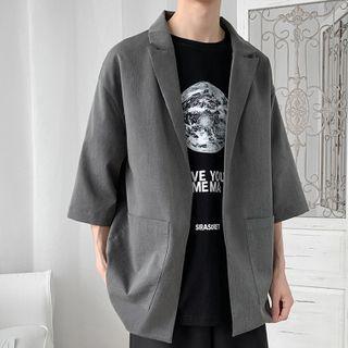 3/4-sleeve Light Blazer