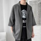3/4-sleeve Light Blazer