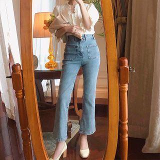 Cropped Boot-cit Jeans