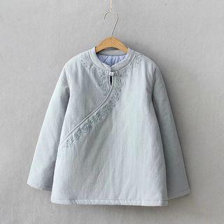 Long-sleeve Embroidered Padded Hanfu Top