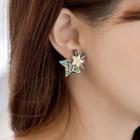 Embellished Star Earrings