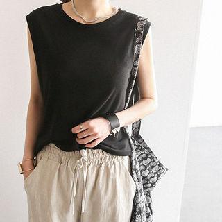 Round-neck M Lange Tank Top