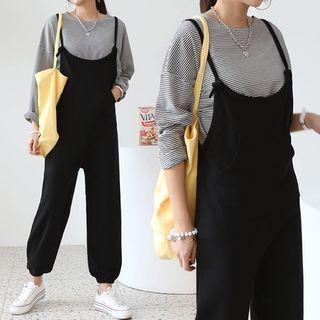 Kangaroo Jogger Overall Pants