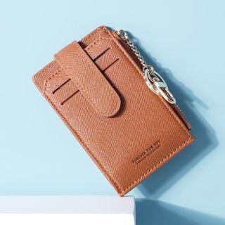 Plain Multi-section Card Wallet