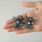 Bow Faux Crystal Earring