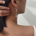 Pin Hoop Earring