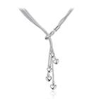 Simple Heart Necklace Silver - One Size