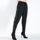 Mock Two-piece Drawstring Pants