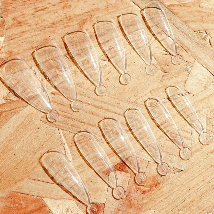 Plastic Nail Forms 120 Pcs