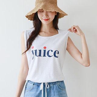 Juice Printed Sleeveless Top
