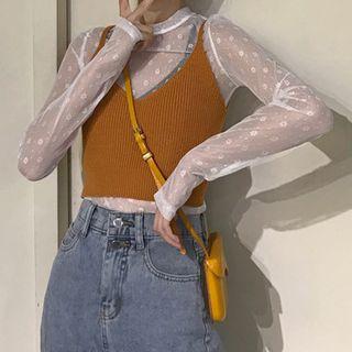 V-neck Camisole / Lace Top