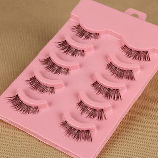 False Eyelashes (ms09) (5 Pairs) 5 Pairs