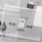 Cat Print Plastic Pouch