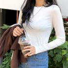 Crew-neck Slim-fit T-shirt In 8 Colors