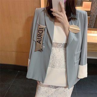 Strappy Sheath Lace Dress / Blazer