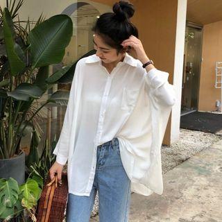 Loose-fit Plain Light Shirt