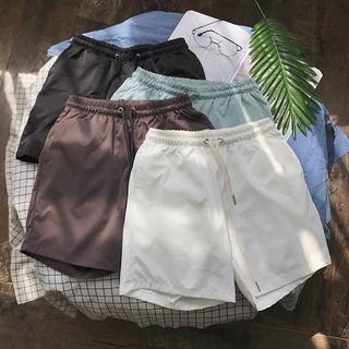 Couple Matching Drawstring Beach Shorts