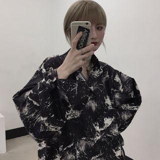 Printed Shirt Flower - One Size