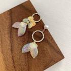 Non-matching Fish Tail Drop Earring 1 Pair - Gold - One Size