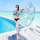 Print Chiffon Cover-up