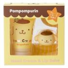 Sanrio - Pompompurin Hand Cream & Lip Balm Set 2 Pcs