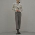 Woolen Tapered Dress Pants