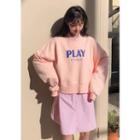 Play Letter Colored Sweatshirt