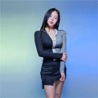 Two-tone Slim Zip-up Jacket