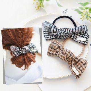 Houndstooth Hair Tie