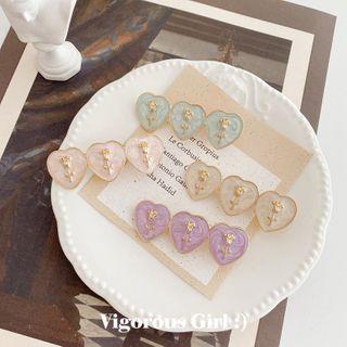 Glaze Rose Hair Clip