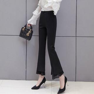 Layered Boot Cut Pants