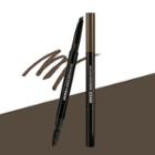 Cosnori - Slim Eyebrow Pencil - 4 Colors #03 Dark Choco