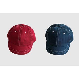 Contrast Lining Baseball Cap